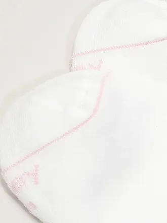 OOLEY | Chaussettes ICON sourire rose | weiss